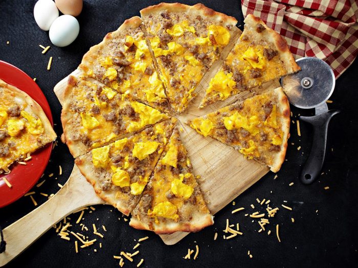 Goolsby’s Sausage Gravy Pizza