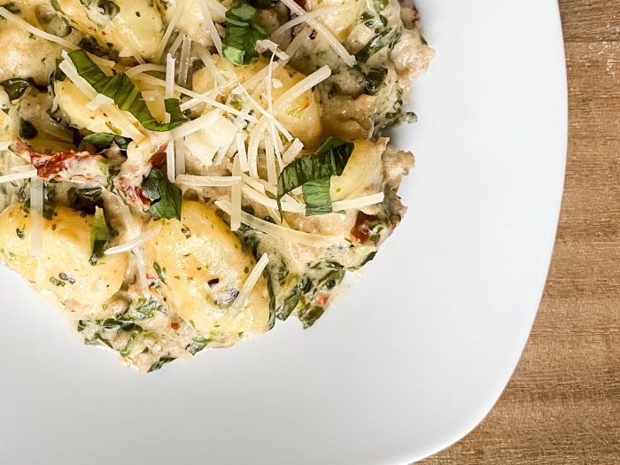 Sundried Tomato Sausage Gnocchi