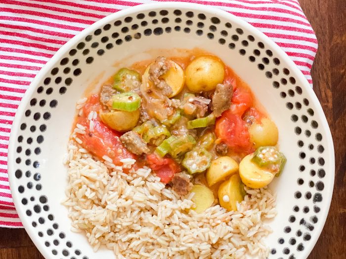 Sausage and Okra Stew