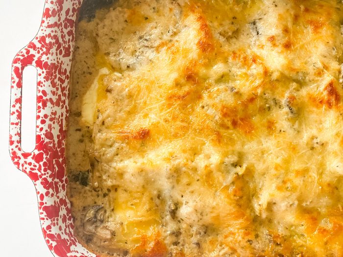 Sausage and Mushroom Lasagna
