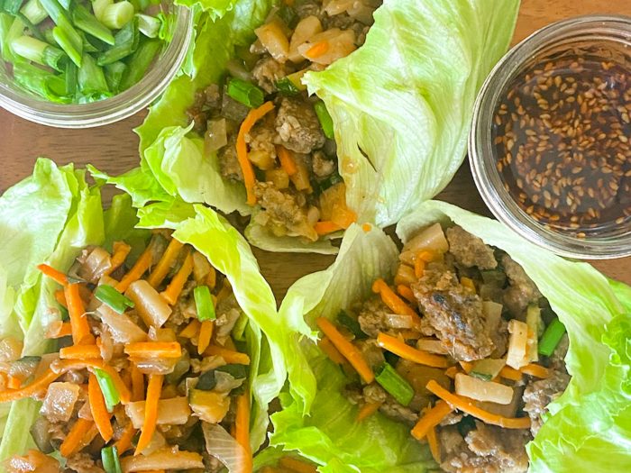 Sausage Lettuce Wraps